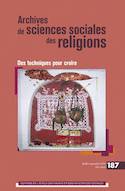 Archives des sciences sociales des religions 187